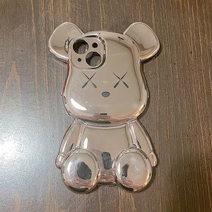 Reflective Pink Bear iPhone 13 Case